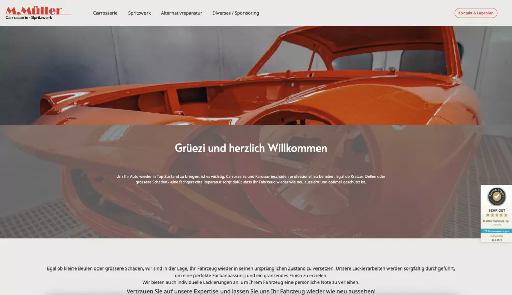 M.Müller Carrosserie - Spritzwerk