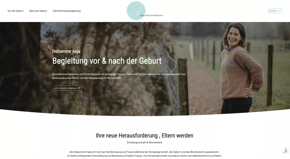 Hebamme Anja Tamburi