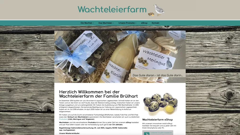 Wachteleierfarm