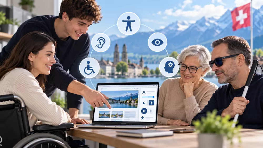 Barrierefreiheit bei Webseiten in der Schweiz Barrierefreiheit bei Webseiten in der Schweiz