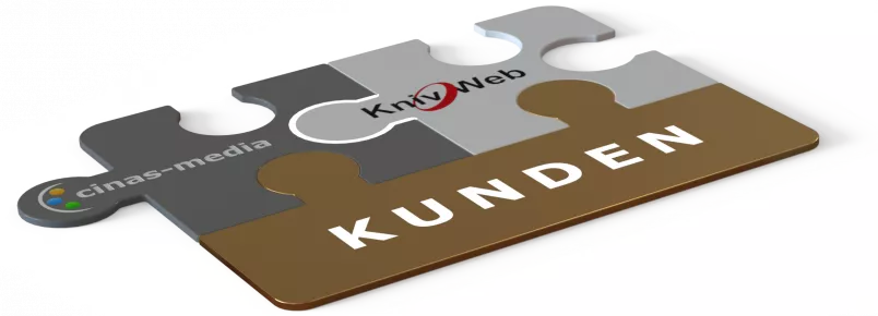 Zusammenarbeit cinas-media und Kniv-Web Zusammenarbeit cinas-media und Kniv-Web