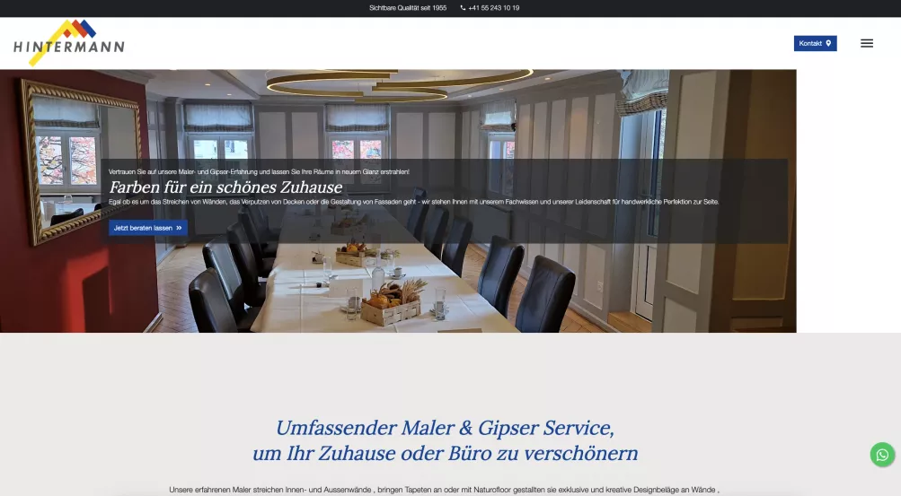 Hintermann Malergeschäft Hintermann Malergeschäft